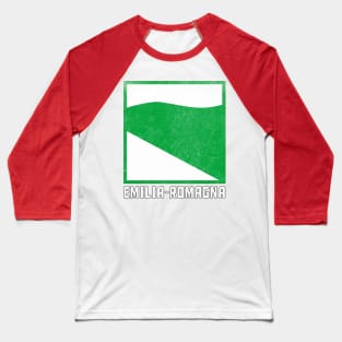 Emilia-Romagna / Italia Region Coat of Arms / Vintage Style Baseball T-Shirt